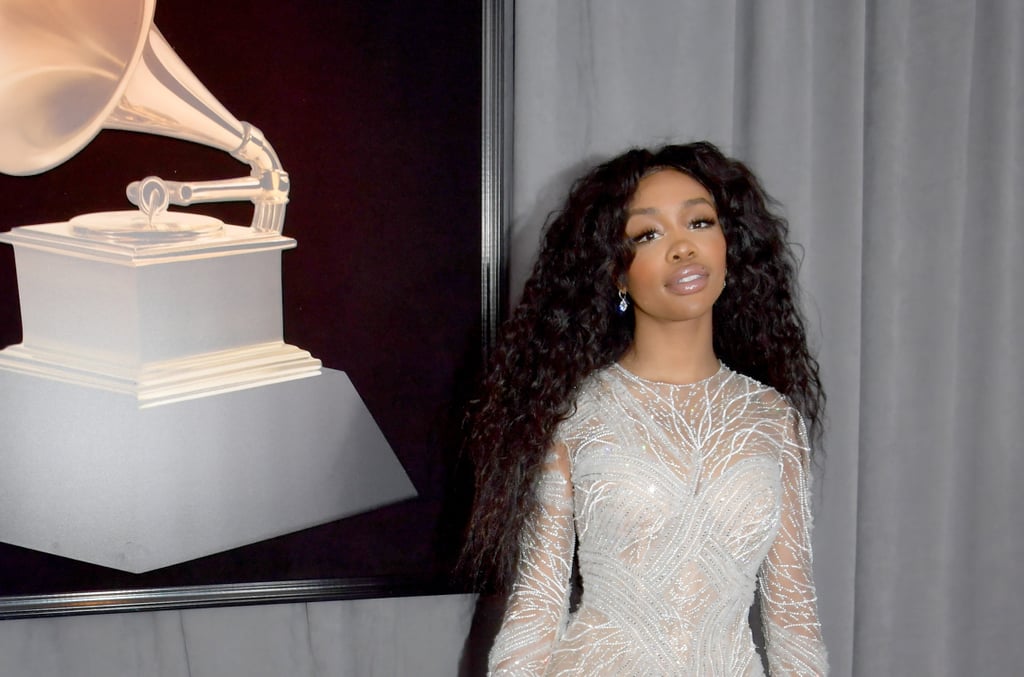 SZA Hair and Makeup at the 2018 Grammys