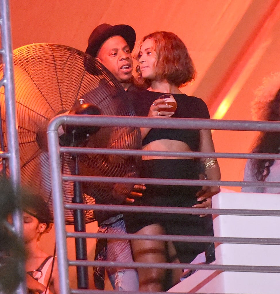 Beyoncé and Jay Z's Labor Day PDA Puts an End to Any Divorce Rumors Beyoncé and Jay Z's Labor Day PDA Puts an End to Any Divorce Rumors