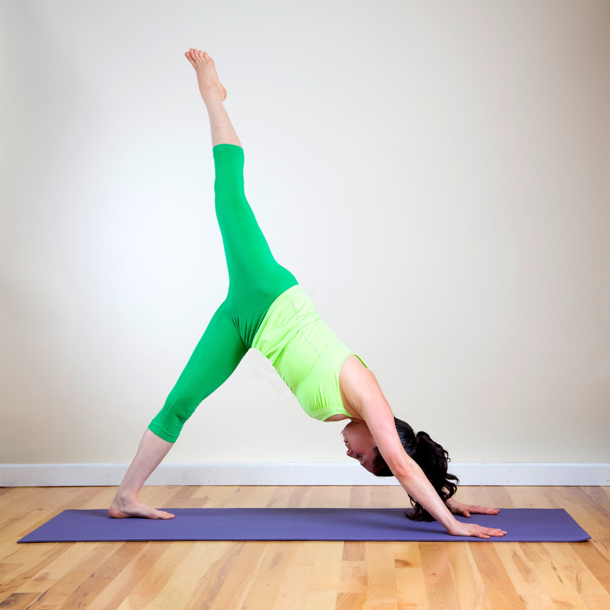 Yoga Pose For Bum and Arms