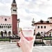 Rose Gold Gelato Cocktail at Disney World