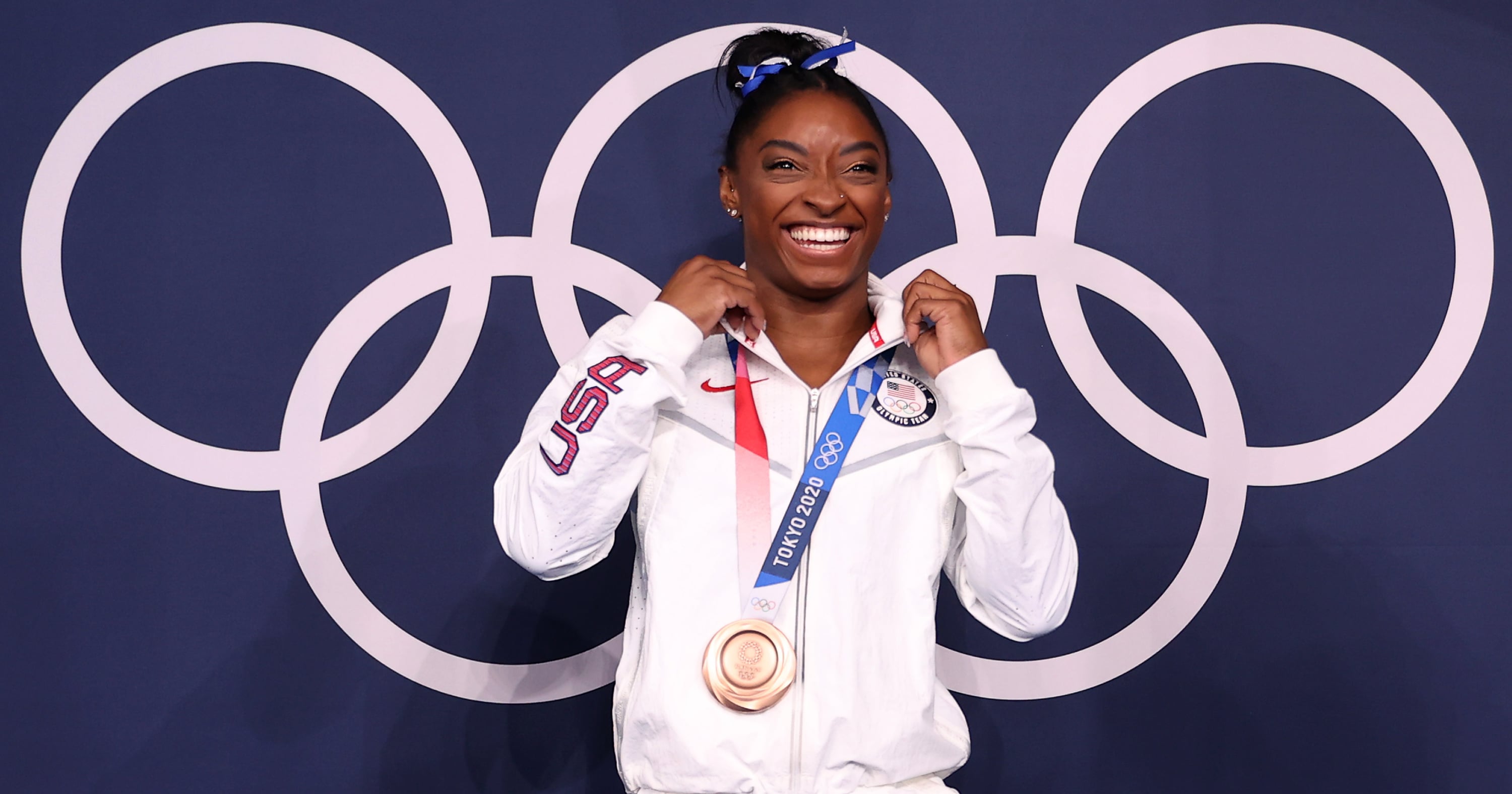 Simone Biles Bids Farewell to the Tokyo Olympics POPSUGAR Fitness