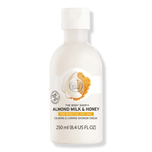 The Body Shop Almond Milk & Honey Soothing & Caring Shower Cream