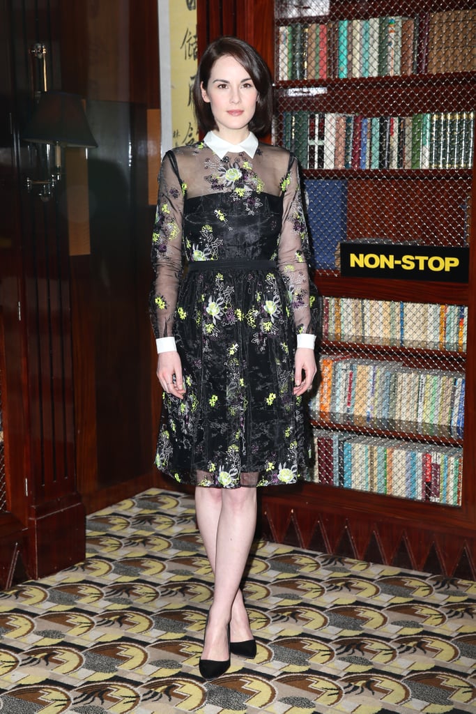 Michelle Dockery at a Non-Stop Press Event