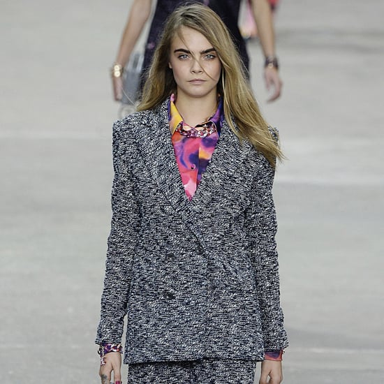 Cara Delevingne Modeling on the Fall 2015 Runways