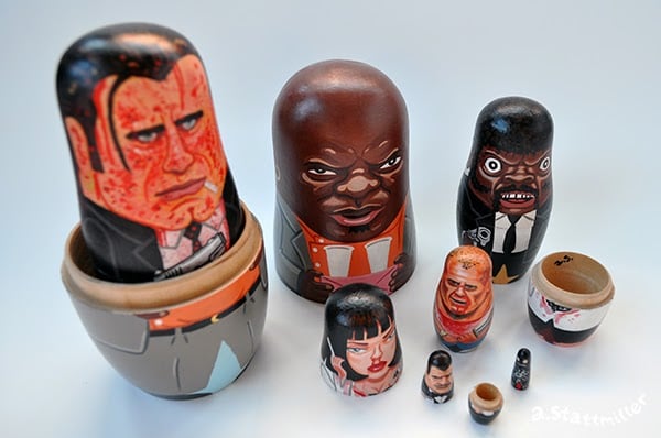 Jules Winnfield's face is so intense!