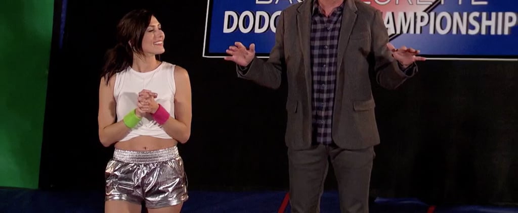 Becca's Silver Shorts on The Bachelorette