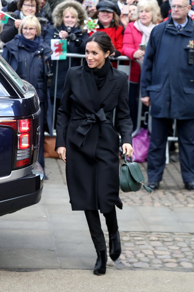 Meghan Markle's Green De Mellier Handbag