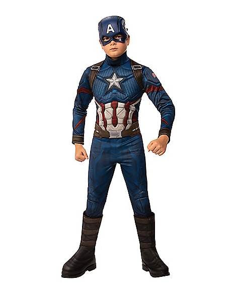 Kids Captain America Costume From Avengers: Endgame