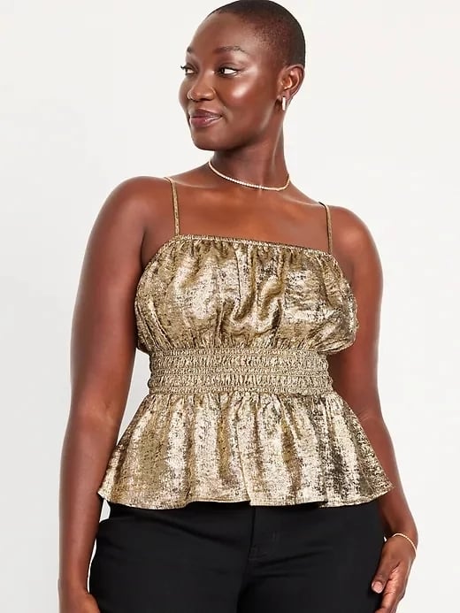 Old Navy Satin Cami Shiny Top