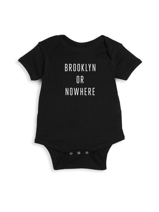 Knowlita Baby's Brooklyn or Nowhere Cotton Bodysuit