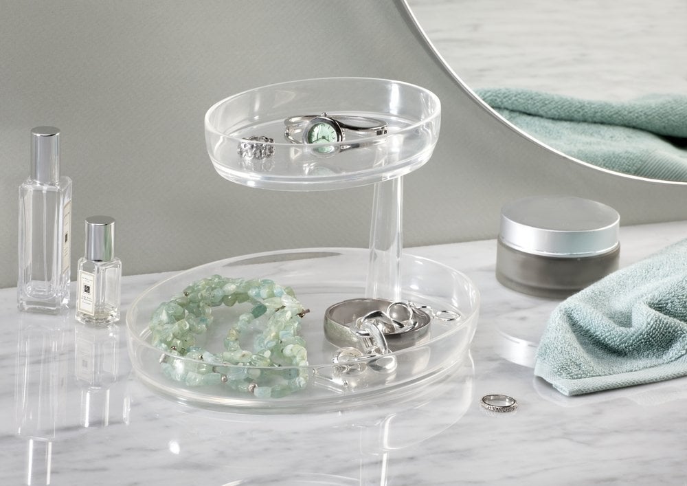 Clarity 2-Tier Vanity Tray