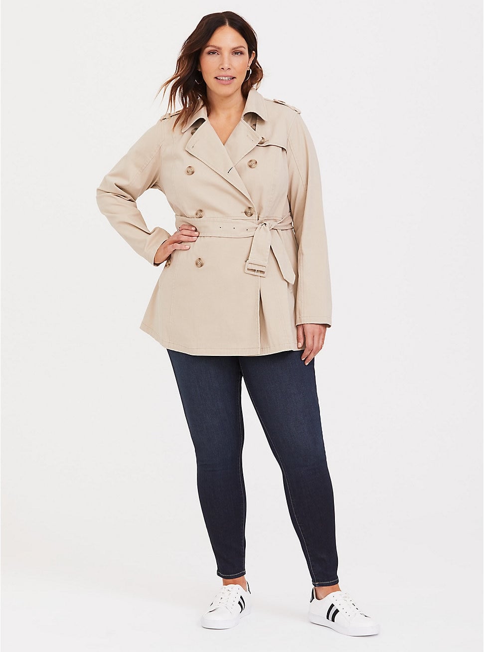 Torrid Tan Twill Trench Coat Amal Clooney Is the Ultimate Badass