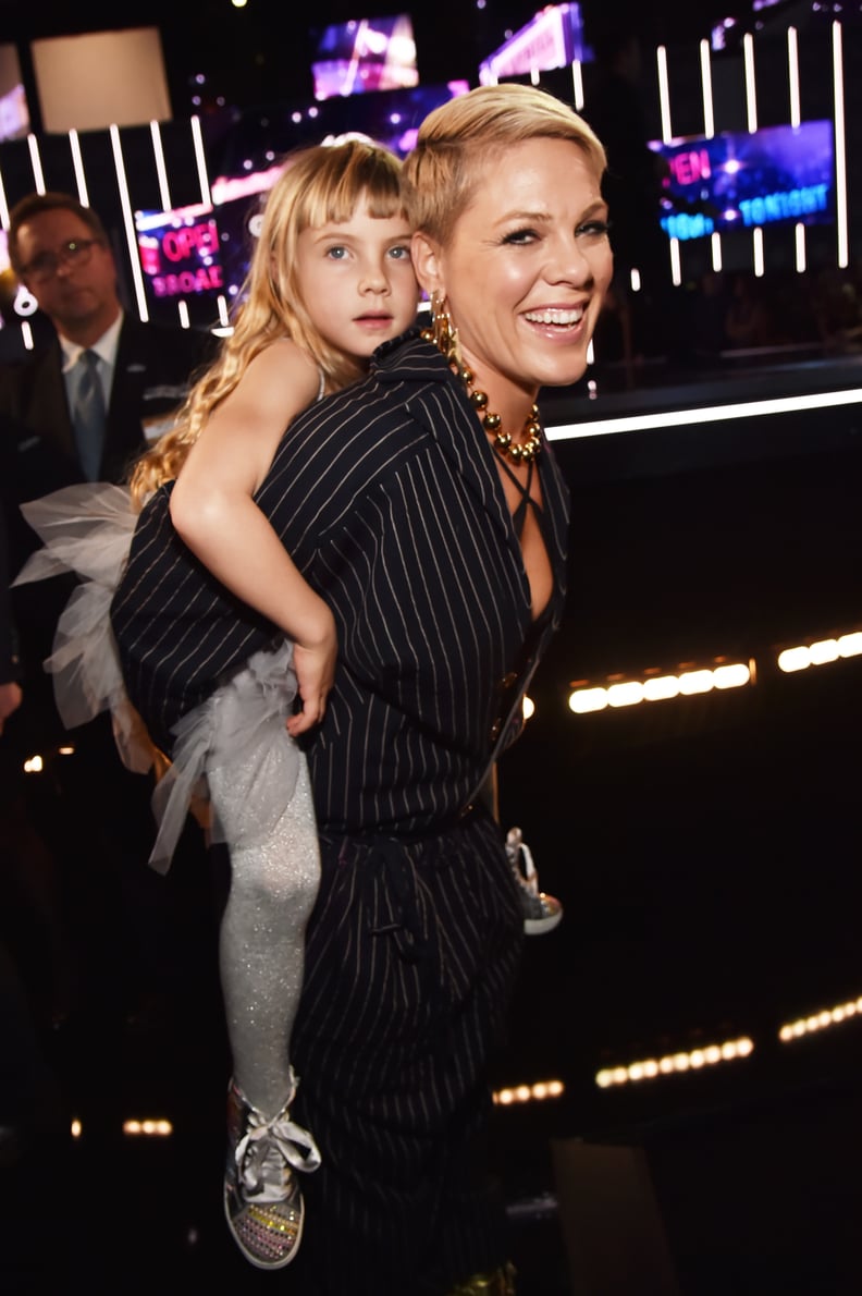 Pink and Willow Hart at 2018 Grammys | POPSUGAR Celebrity