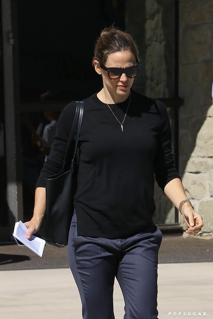 Ben Affleck and Jennifer Garner at Church Sept. 2018