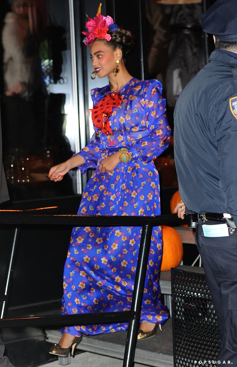 Beyonce Stuns As Frida Kahlo For Second Halloween Costume: Photo 3234690, 2014 Halloween, Beyonce Knowles, Blue Ivy Carter, Celebrity Babies, Jay Z  Photos
