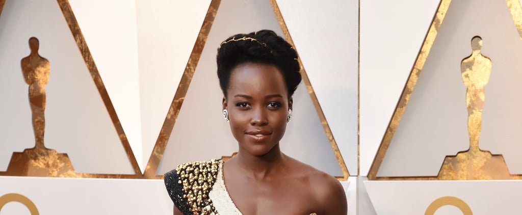 Lupita Nyong'o Hair and Makeup at the 2018 Oscars