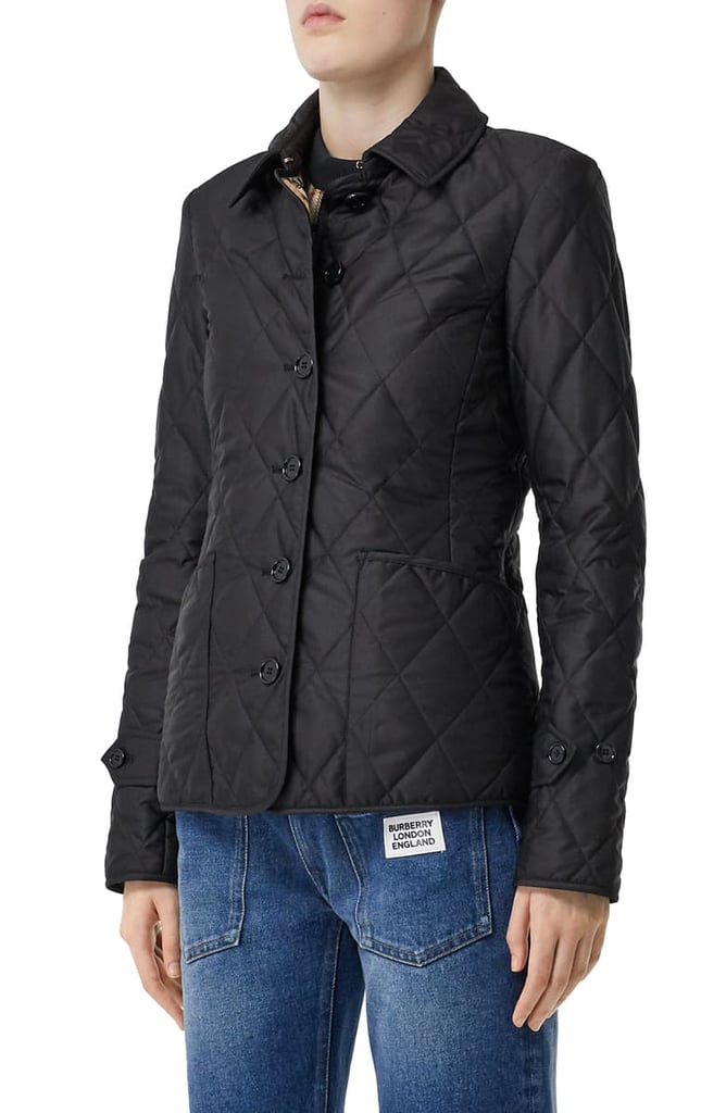 Burberry Fernleigh Thermoregulated Diamond Quilted Jacket