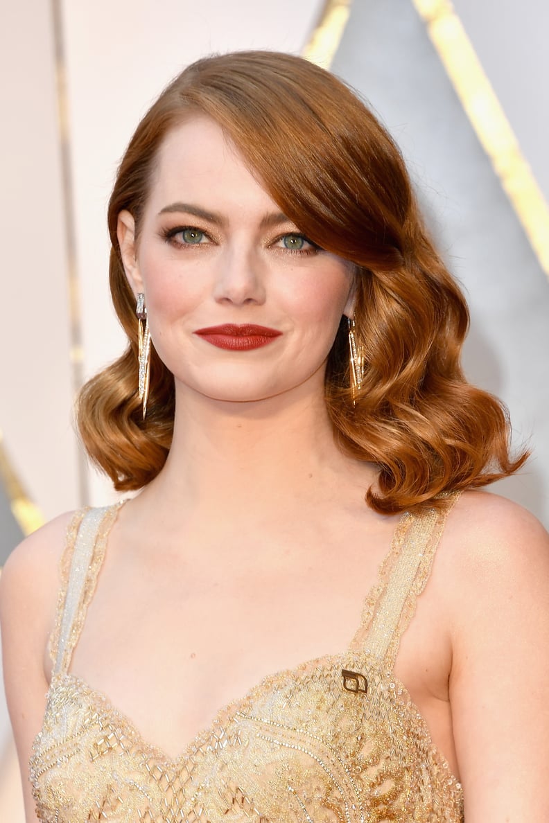 Emma Stone With Copper Hair