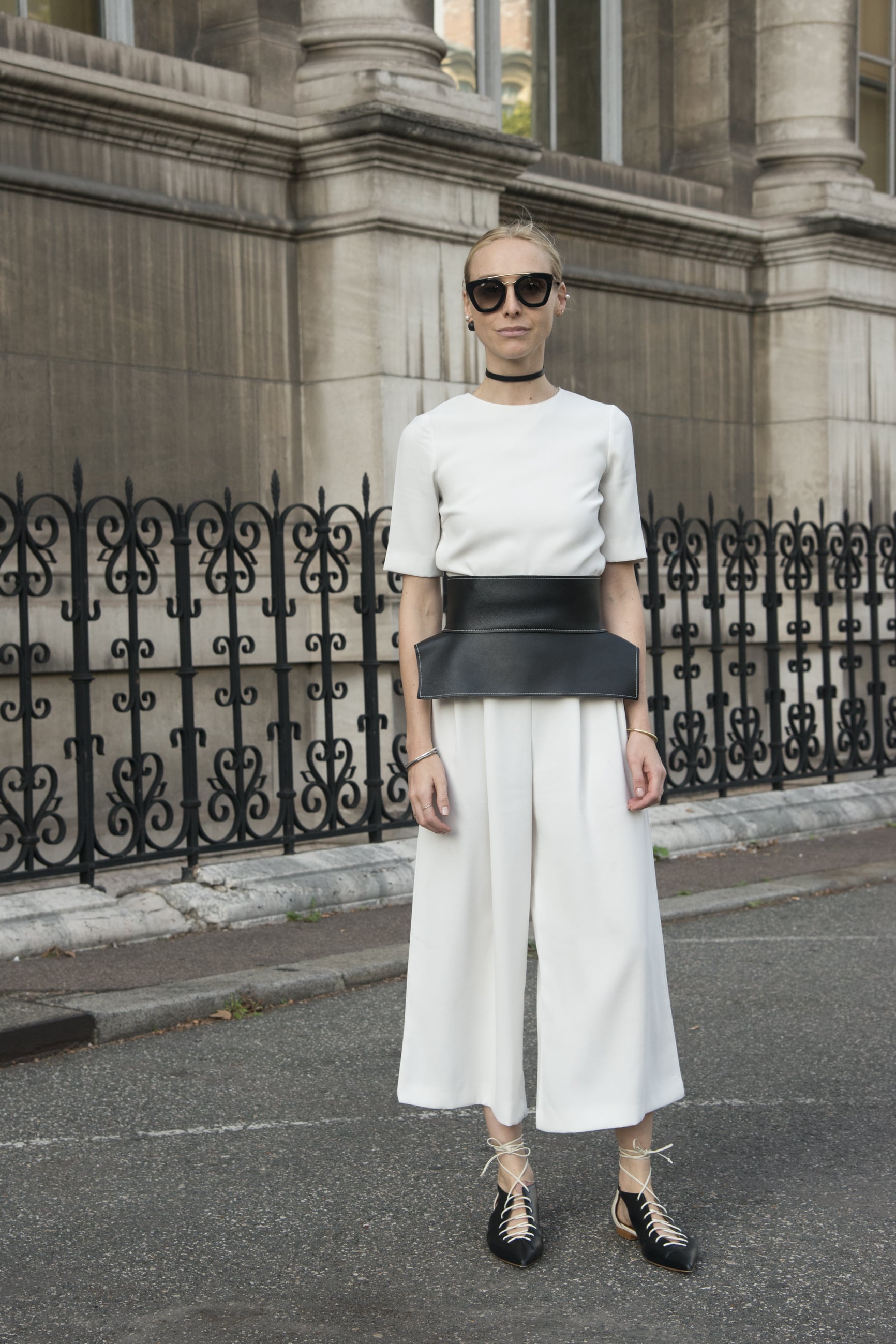 Next top white jumpsuit