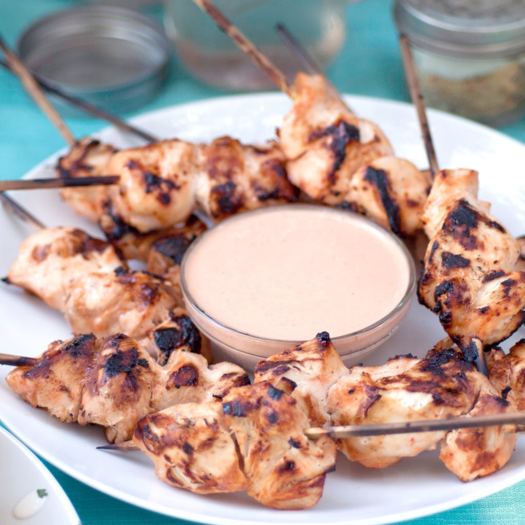 Chipotle-Honey-Lime Chicken Kebabs