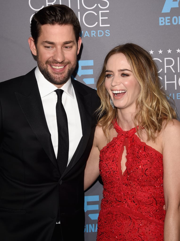 John Krasinski and Emily Blunt Critics' Choice Awards 2015