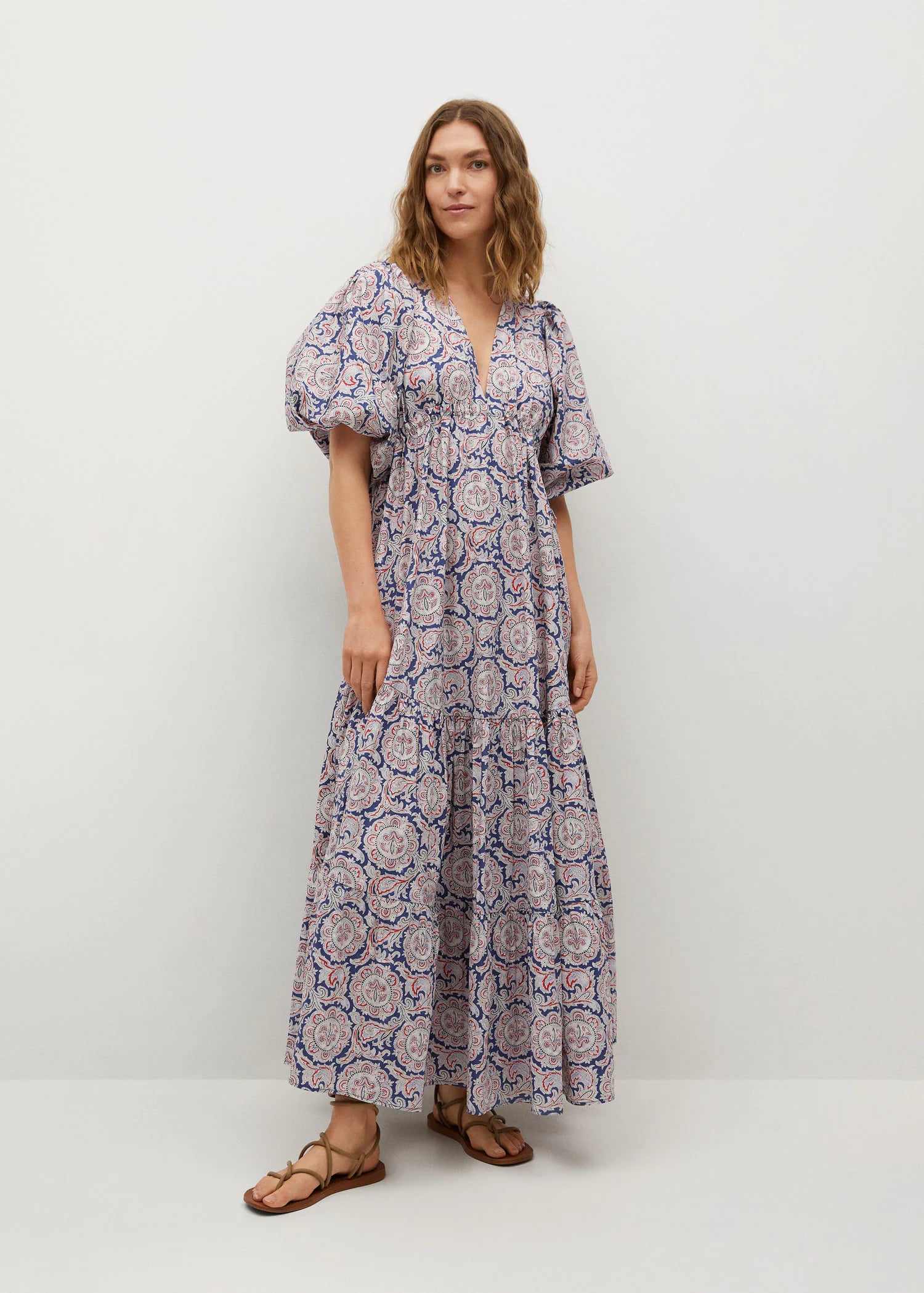 For an Eye-Catching Print: Mango Printed Maxi Dress These Fall Dresses Our Style Language — We Want Them All! | POPSUGAR Fashion Photo 25