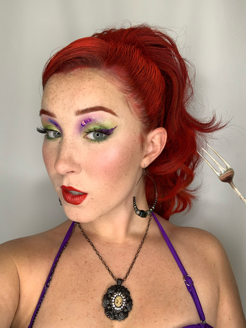 This TikTok Artist Imagines Ariel With Euphoria Makeup