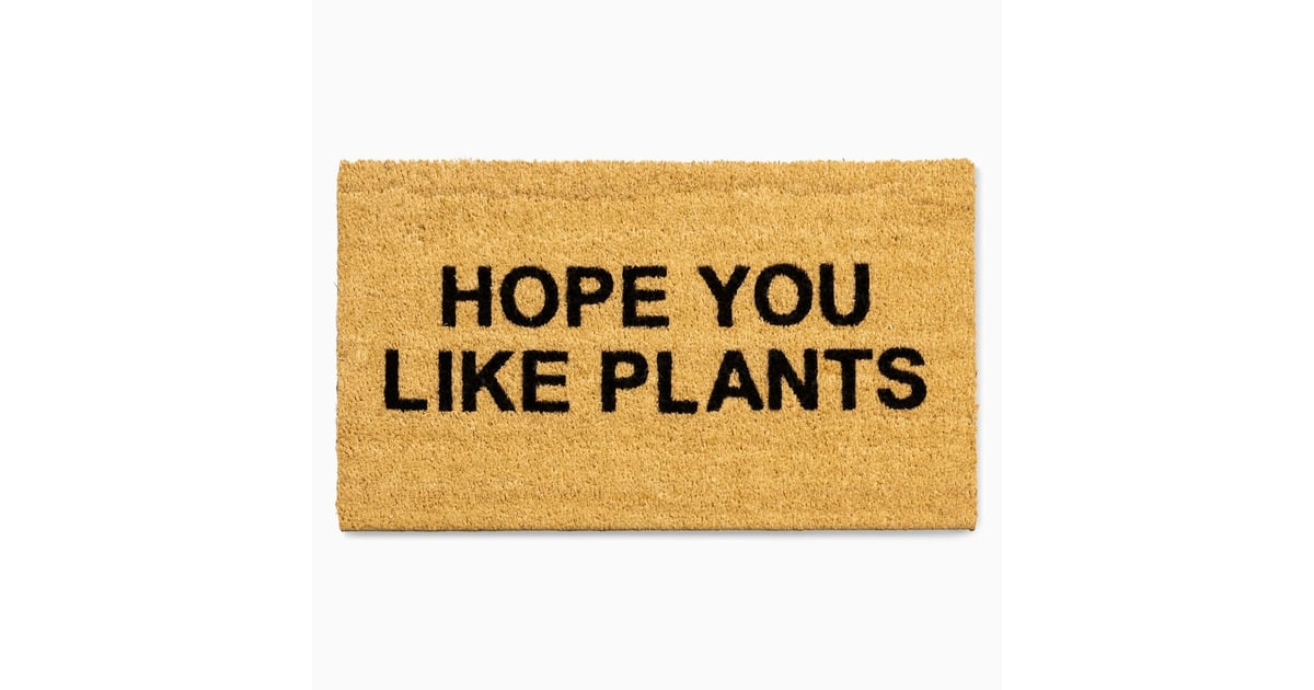 A Plant Doormat Nickel Designs Hope You Like Plants Best Doormats