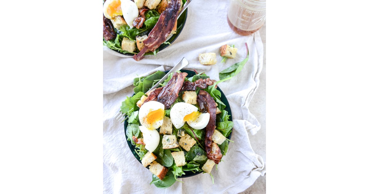 Kale Salad With Bacon and SoftBoiled Eggs Dinner Recipes That Serve 2 POPSUGAR Food Photo 6