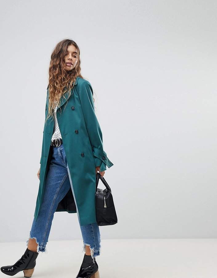 Miss Selfridge Longerline Trench