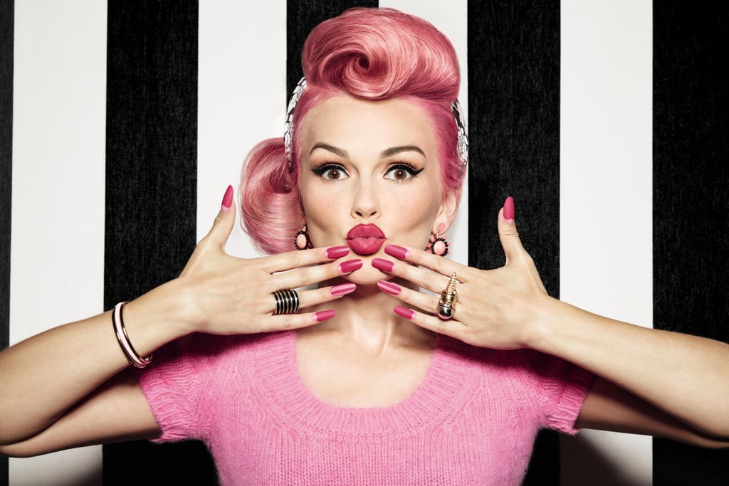 Kandee Johnson Wearing SinfulColors Nail Polish