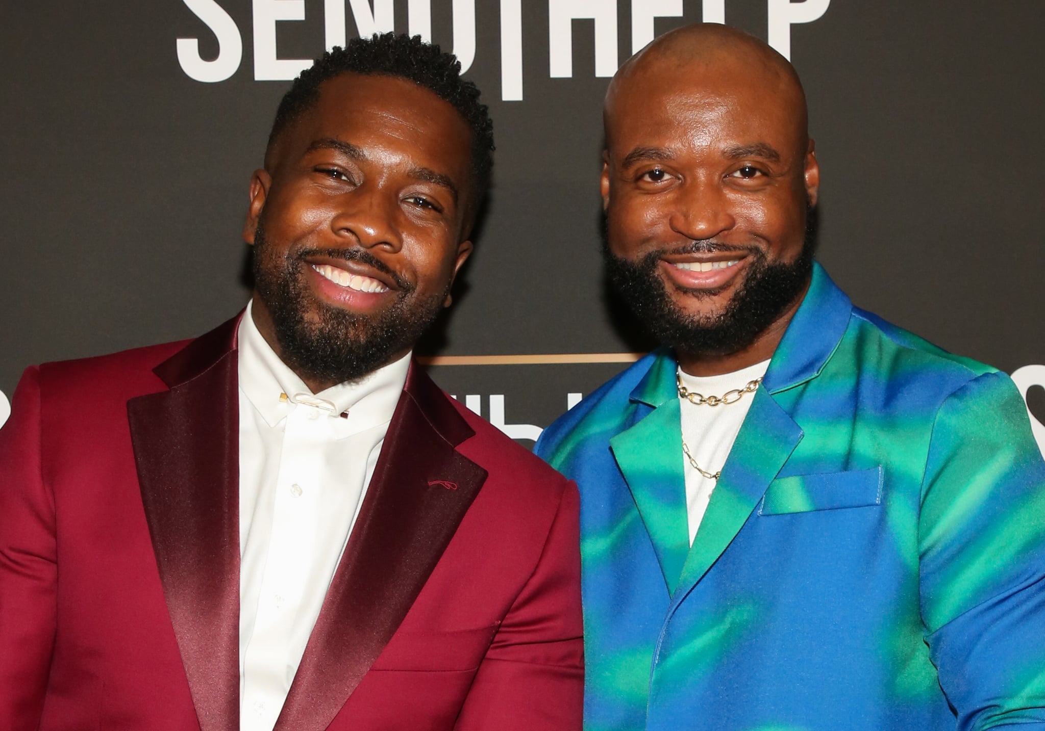 Jean Elie and Mike Gauyo attend the West Hollywood screening of ALLBLK's Send Help.