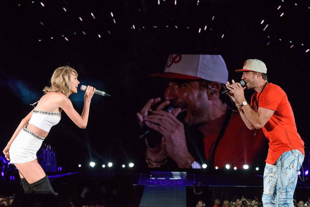 Sam Hunt Performs at Taylor Swift's Concert | Video