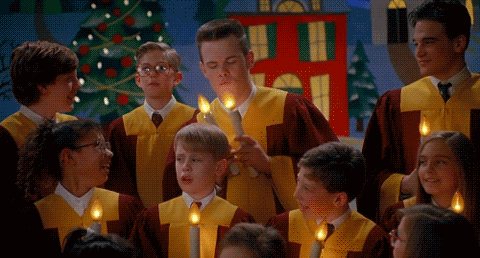 When Christmas songs and carols start to make you feel a little delirious.