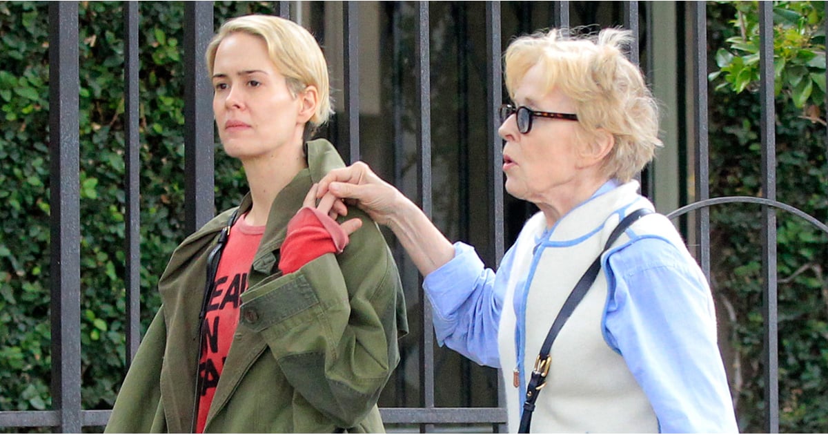 Sarah Paulson and Holland Taylor Out in LA June 2016 | POPSUGAR Celebrity