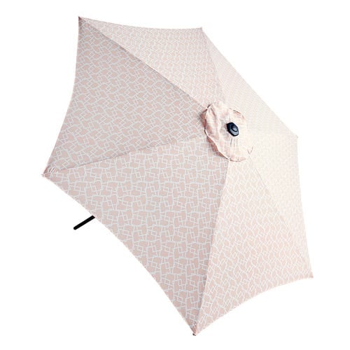 Blush Tossed Box Aluminium Crank and Tilt Umbrella