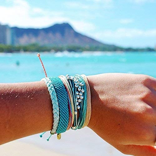 Pura Vida Handmade Bracelet With Coated Charm