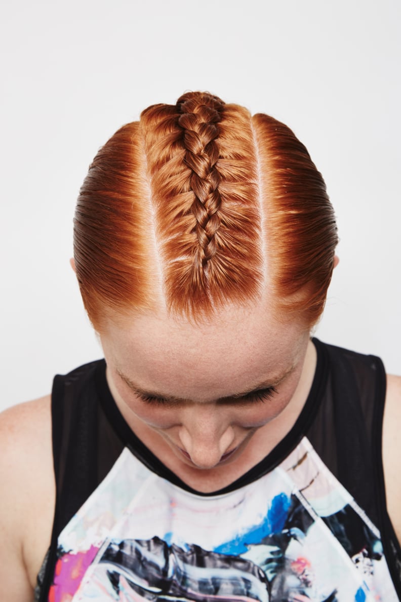 Dutch French Braid Mohawk: Final Look