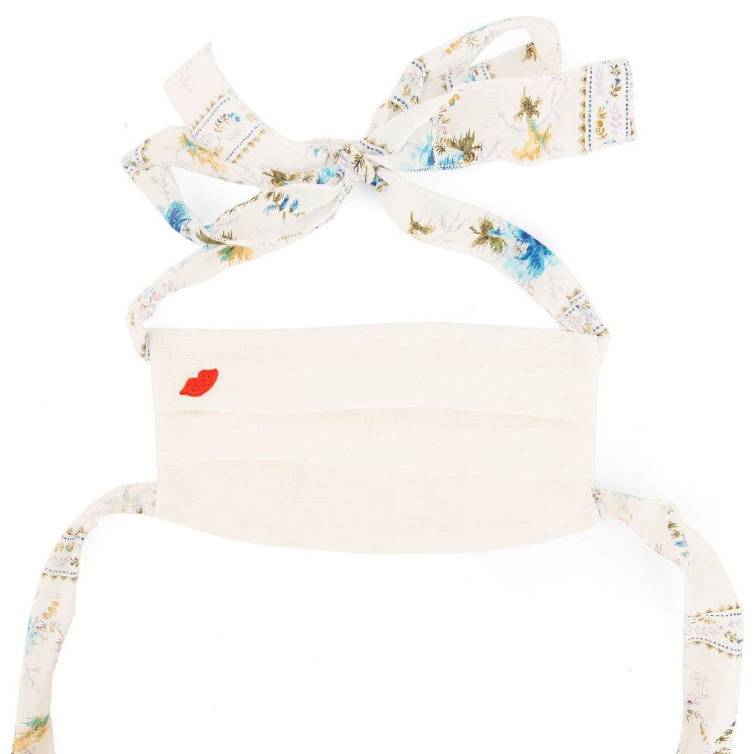 Pretty Clare V Linen Face Mask Review Popsugar Fashion