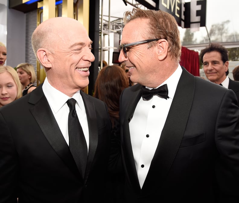 And J.K. Simmons and Kevin Costner looked like they were falling in love, too.