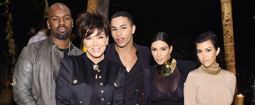 Kardashians at Olivier Rousteing's Birthday Party 2015