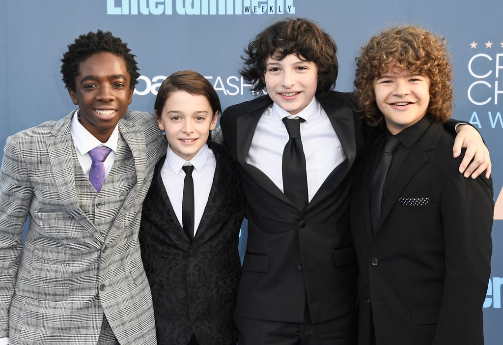 Stranger Things Cast at the 2017 Critics' Choice Awards