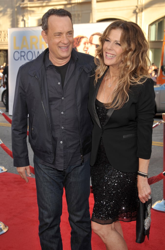 Tom Hanks and Rita Wilson in 2011
