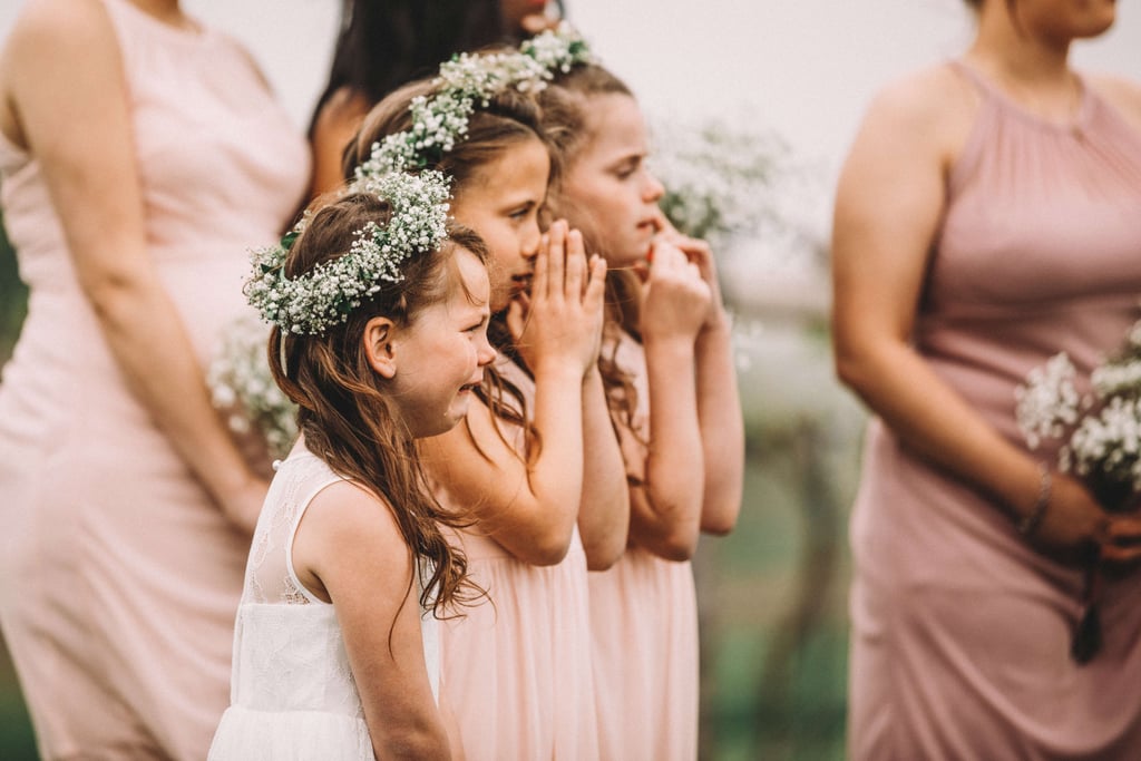 Photo of Girl Crying When Her Mom Gets Married