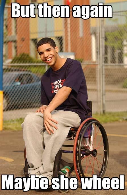 Drake's Degrassi Character, "Wheelchair Jimmy"