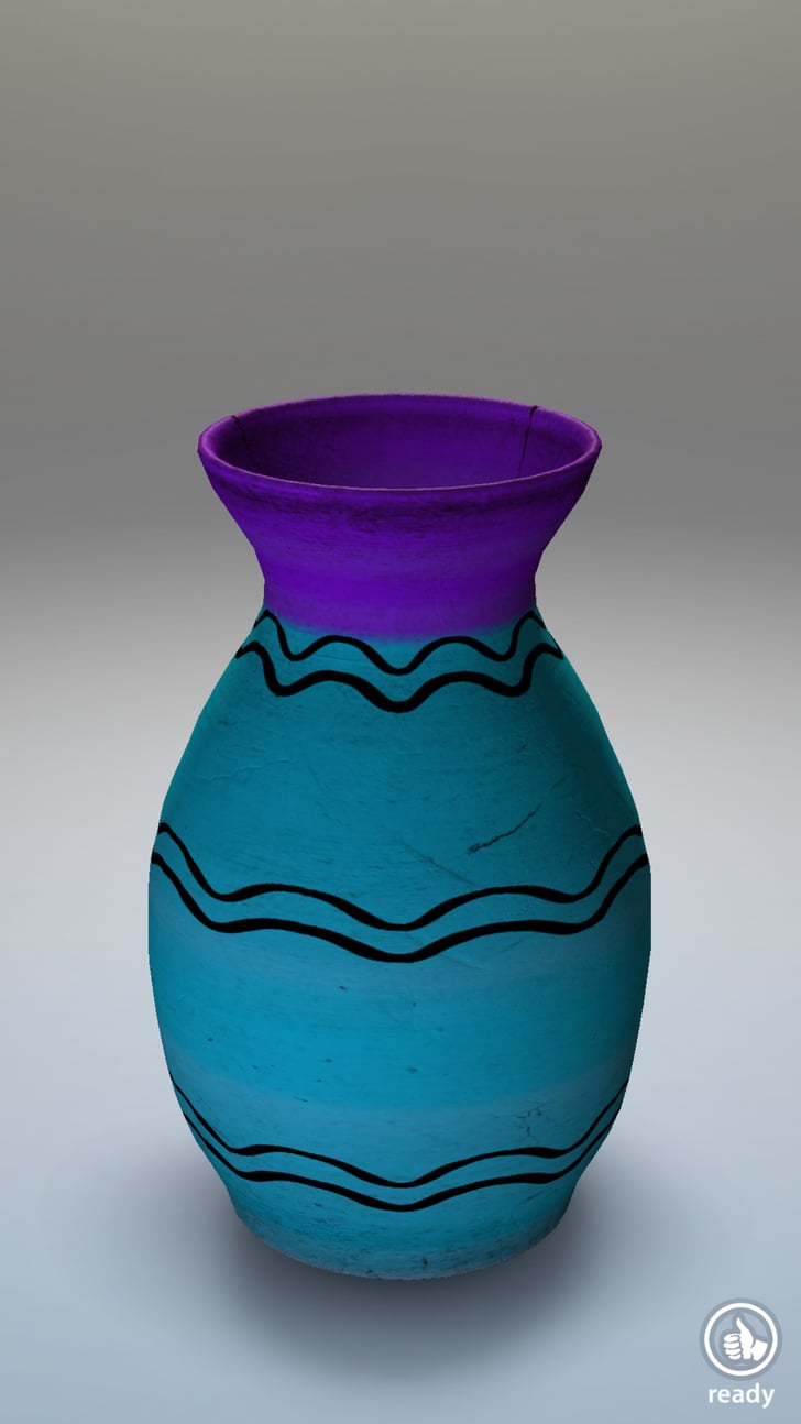 Now that it's dry, you can paint your pottery. Apps That Relieve