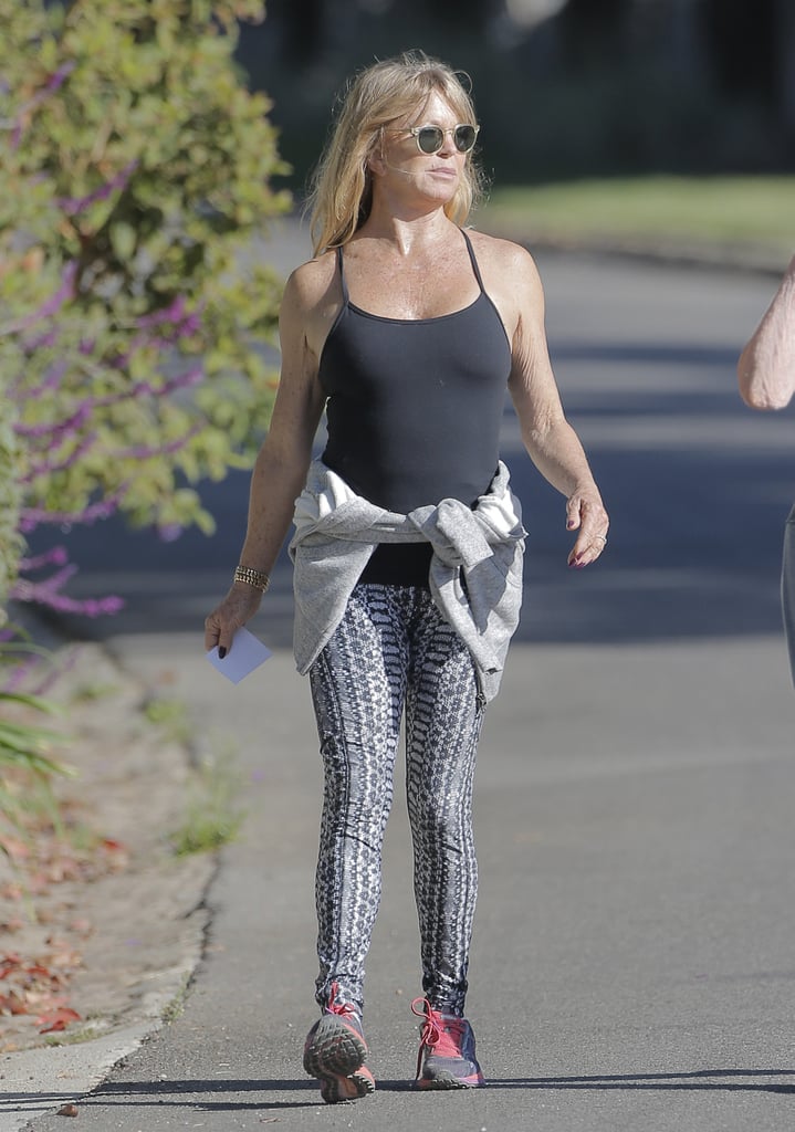 Goldie Hawn Walking in LA Pictures October 2016
