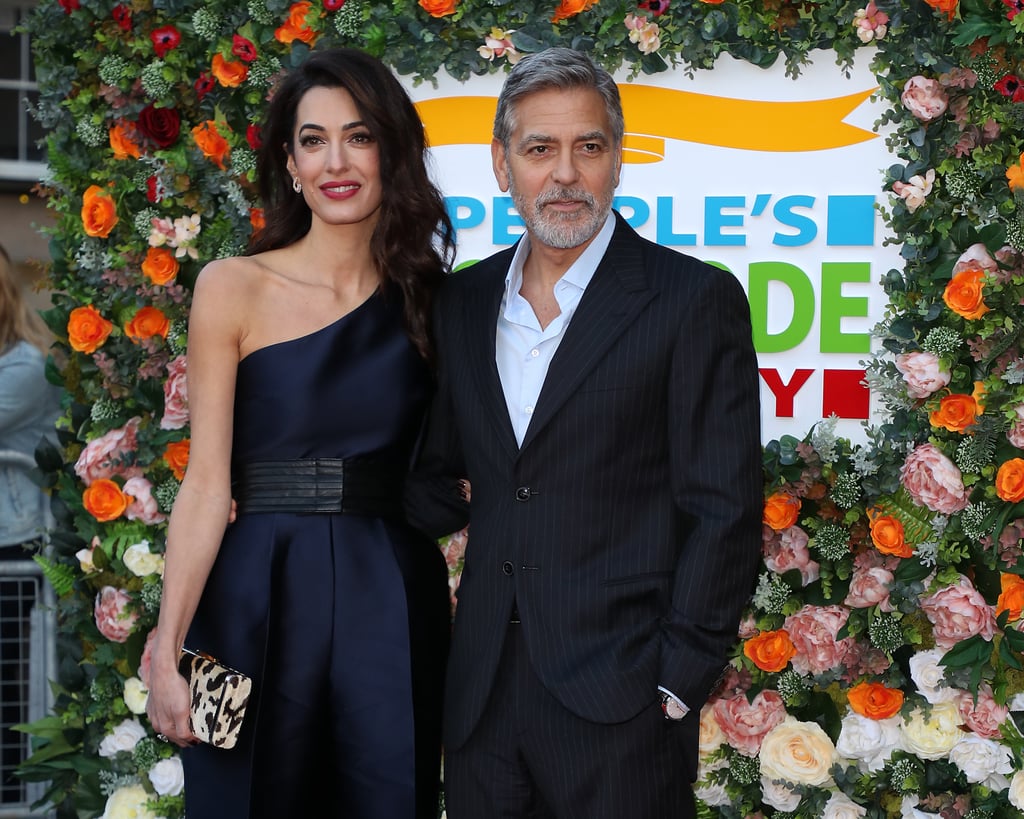 George and Amal Clooney at Postcode Lottery Charity 2019