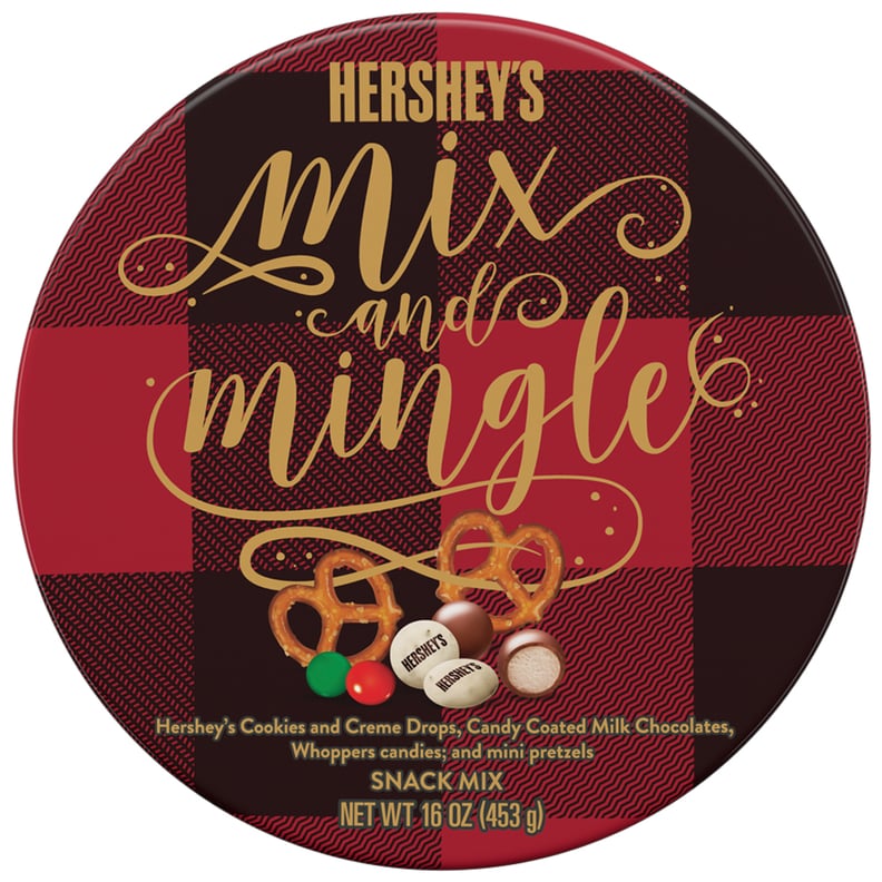 Hershey's Holiday Mix & Mingle Tin ($8)