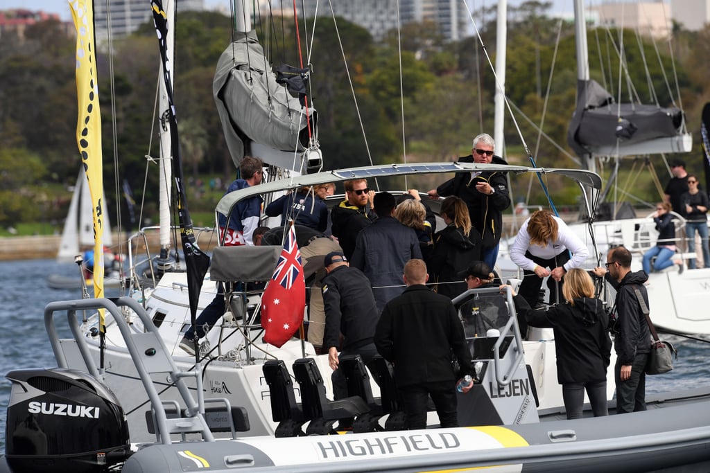 American Sailor Hugs Prince Harry at the Invictus Games 2018